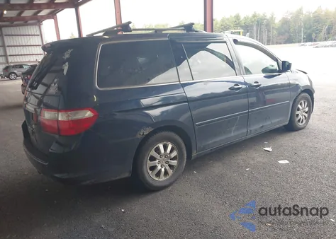 2007 Honda Odyssey Ex-L из США, поврежденный, VIN 5FNRL38777B071970